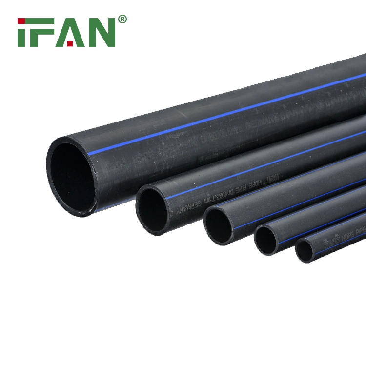 Ifan Factory Supply Plastic Tube HDPE PE Drainage Pipe