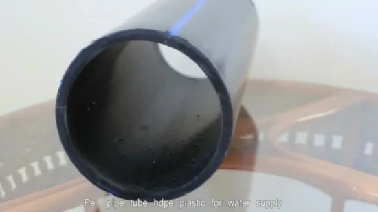 Material de rollo de tubería de HDPE Tubos de polietileno PE para suministro de agua