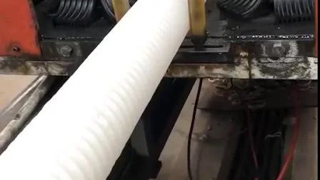Fábrica de tubos de drenaje corrugado perforado subterráneo Jubo HDPE de 110 mm