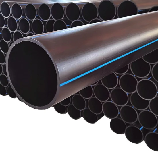 100% Polietileno HDPE Tubería Virgen Material Agua PE Tubo de plástico SDR17 HDPE Roll Pipe